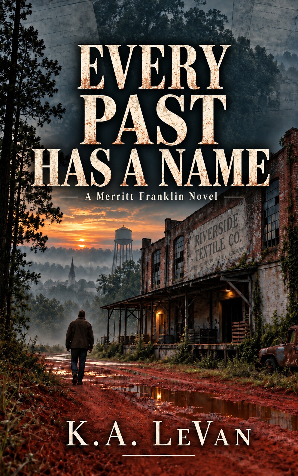 Cover of Every Past Has a Name: A Merritt Franklin Novel by K.A. LeVan